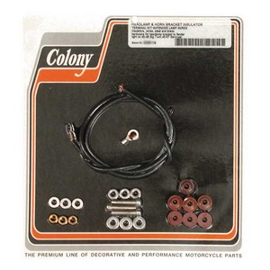Colony, Headlamp/Horn/Fender Lamp Terminal Kit 45-48 B.T., 45-57 45