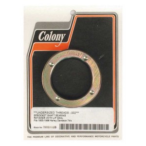 Colony, Sprocket Shaft Oil Seal. Screw Type, -.002