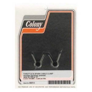Colony Throttle & Spark Cable Clamp 30-52 45