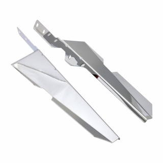 Wind deflector set. Chrome Softail: 86-17 FLST/C/F/FB/FBS, FLS/S, 93-9 i gruppen  hos Blixt&Dunder AB (990764)