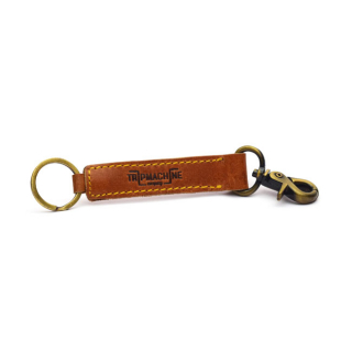 Trip Machine Classic Keyring Vintage Tan To Your Jeans Or Pants The Tr i gruppen Klder & Utrustning / vrigt / Nyckelringar & Gremlin Bells hos Blixt&Dunder AB (995629)