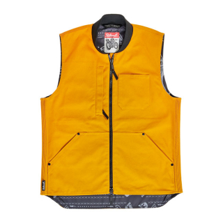 Biltwell 4 Speed Vest Gold Size L i gruppen Kläder & Utrustning / Kläder / Västar hos Blixt&Dunder AB (996751)