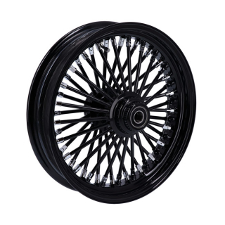 Mcs Radial 48 Fat Spoke Front Wheel 3.50 X 16 Sf Black 04-05 Fxdwg Sf i gruppen Reservdelar & Tillbehr / Hjul och Axlar / Hjul / Kompletta ekerhjul 16