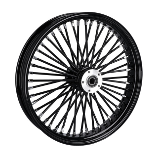 Mcs Radial 48 Fat Spoke Front Wheel 3.50 X 21 Df Black 00-07 Touring ( i gruppen Reservdelar & Tillbehr / Hjul och Axlar / Hjul / Kompletta ekerhjul 21