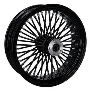 Mcs Radial 48 Fat Spoke Rear Wheel 5.50 X 18 Black 02-07 Touring, 02-0 i gruppen Reservdelar & Tillbehr / Hjul och Axlar / Hjul / Kompletta ekerhjul 18