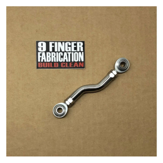 9Finger Fabrication, M8 Mid-Control Brake Linkage. Polished 18-24 Soft i gruppen Reservdelar & Tillbehr / Ram och chassidelar / Fotreglage / Bromsreglage hos Blixt&Dunder AB (998415)