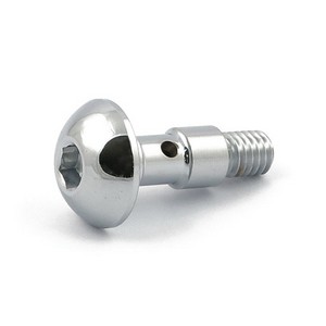Breather banjo bolt. button head 99-07 Twin Cam (NU)  3/8-16 threaded. i gruppen Reservdelar & Tillbehr / Tankar / Oljetankar & Tillbehr / Ventilation och filter hos Blixt&Dunder AB (999496)