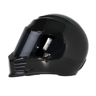 Simpson Speed Helmet Black Metal  Size S The Simpson Speed Designed Fo i gruppen Kläder & Utrustning / Hjälmar / Simpson Speed hos Blixt&Dunder AB (999514)