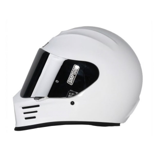 Simpson Speed Helmet White  Size Xs The Simpson Speed Designed For A V i gruppen Kläder & Utrustning / Hjälmar / Simpson Speed hos Blixt&Dunder AB (999527)