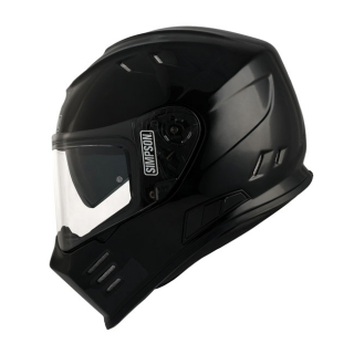 Simpson Venom Helmet Black Metal Size Xl The Simpson Venom Is A Full-F i gruppen Kläder & Utrustning / Hjälmar / Simpson Venom hos Blixt&Dunder AB (999537)