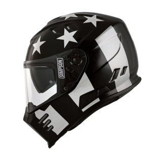 Simpson Venom Helmet Stingrae Size Xl The Simpson Venom Is A Full-Face i gruppen Kläder & Utrustning / Hjälmar / Simpson Venom hos Blixt&Dunder AB (999557)