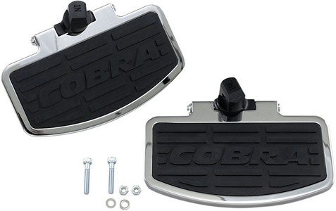 Cobra Classic Rear Floorbord Kit Chrome Pass F/Boards Vtx1300S i gruppen  hos Blixt&Dunder AB (BLV63636)