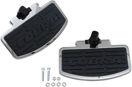 Cobra Classic Rear Floorbord Kit Chrome Pass F/Boards Vtx1800R i gruppen  hos Blixt&Dunder AB (BLV63660)