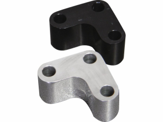 Forward Control Spacer Bracket 30 mm Aluminium Polished Left i gruppen Reservdelar & Tillbehr / Ram och chassidelar / Fotreglage / Framflytt & fotreglage hos Blixt&Dunder AB (CCE681225)