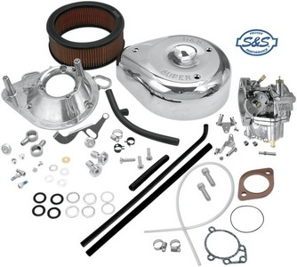 S&S Super E Carb Kit W/O Manifold S&S