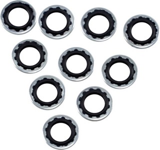 Drag Specialties Banjo Washer Steel/Rubber 3/8