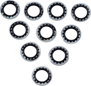 Drag Specialties Banjo Washer Steel/Rubber 7/16