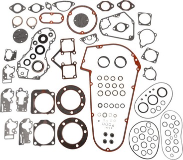 James Gasket Gasket Kit Engine Comp Gask Kt 66-84 Shovel i gruppen Reservdelar & Tillbehr / Packningar / Shovelhead / Shovelhead Packningssatser hos Blixt&Dunder AB (DS173323)