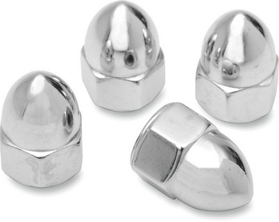 Drag Specialties Acorn Nut Chrome 3/8-24 Sae Acorn 3/8-24 Sae (3) i gruppen Verktyg & Skruv / Skruv, muttrar & brickor / Kromat / Mutter / Kromad mutter 3/8