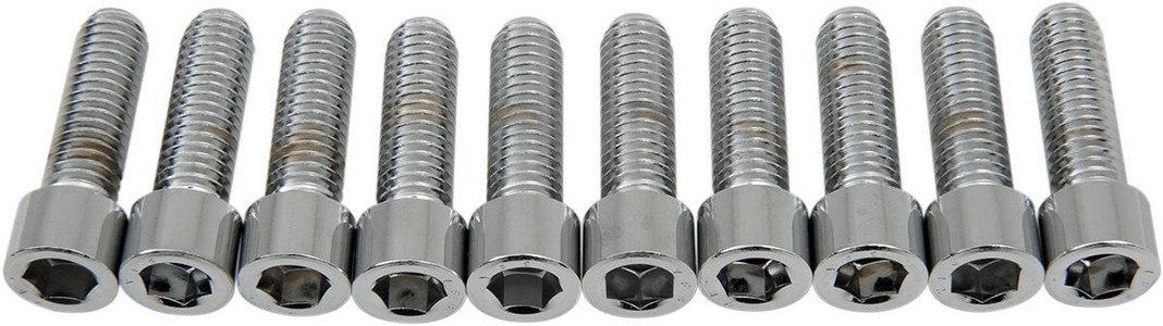 Drag Specialties Socket-Head Bolt 3/8-16X1.25 Smooth Chrome 3/8-16 X 1 i gruppen Verktyg & Skruv / Skruv, muttrar & brickor / Kromat / Kromad Standard insex / Kromad Standard insex 3/8' hos Blixt&Dunder AB (DS190554S)