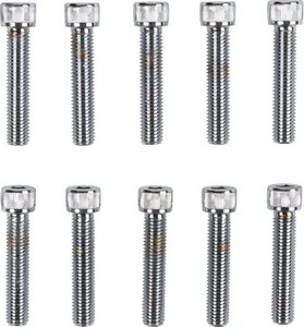 Drag Specialties Socket-Head Bolt 1/4-28X1.25 Knurled Chrome 1/4-28 X i gruppen Verktyg & Skruv / Skruv, muttrar & brickor / Kromat / Kromad Standard insex / Kromad Standard insex 1/4' hos Blixt&Dunder AB (DS190563)