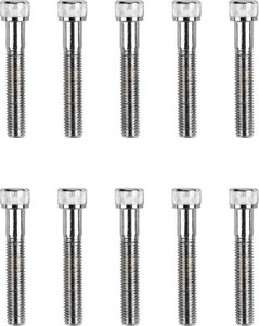 Drag Specialties Socket-Head Bolt 1/4-28X1.5 Knurled Chrome 1/4-28 X 1 i gruppen Verktyg & Skruv / Skruv, muttrar & brickor / Kromat / Kromad Standard insex / Kromad Standard insex 1/4' hos Blixt&Dunder AB (DS190564)