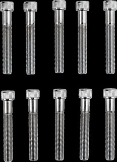Drag Specialties Socket-Head Bolt 1/4-28X1.75 Knurled Chrome 1/4-28 X i gruppen Verktyg & Skruv / Skruv, muttrar & brickor / Kromat / Kromad Standard insex / Kromad Standard insex 1/4' hos Blixt&Dunder AB (DS190565)