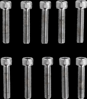 Drag Specialties Socket-Head Bolt 8-32X0.875 Knurled Chrome 8-32 X 7/8 i gruppen Verktyg & Skruv / Skruv, muttrar & brickor / Kromat / Kromad Standard insex / Kromad Standard 8-32 hos Blixt&Dunder AB (DS190585)