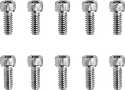 Drag Specialties Socket-Head Bolt 10-24X0.5 Knurled Chrome 10-24 X 1/2 i gruppen Verktyg & Skruv / Skruv, muttrar & brickor / Kromat / Kromad Standard insex / Kromad standard insex10.24  hos Blixt&Dunder AB (DS190587)