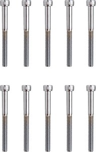 Drag Specialties Socket-Head Bolt 10-24X2 Knurled Chrome 10-24 X 2 Soc i gruppen Verktyg & Skruv / Skruv, muttrar & brickor / Kromat / Kromad Standard insex / Kromad standard insex10.24  hos Blixt&Dunder AB (DS190594)