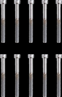 Drag Specialties Socket-Head Bolt 10-24X2 Knurled Chrome 10-24 X 2 Soc i gruppen Verktyg & Skruv / Skruv, muttrar & brickor / Kromat / Kromad Standard insex / Kromad standard insex10.24  hos Blixt&Dunder AB (DS190594)