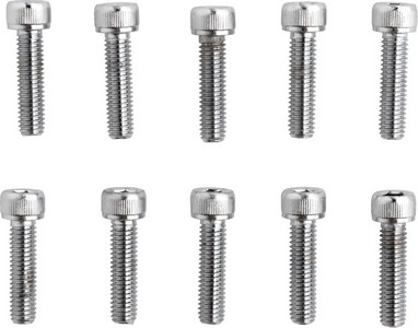 Drag Specialties Socket-Head Bolt 10-32X0.75 Knurled Chrome 10-32 X 3/ i gruppen Verktyg & Skruv / Skruv, muttrar & brickor / Kromat / Kromad Standard insex / Kromad standard insex 10-32 hos Blixt&Dunder AB (DS190597)