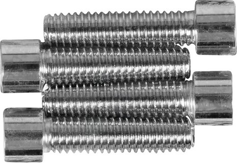 Drag Specialties Chrome Socket-Head Handlebar Clamp Bolt Kit Smooth Sm i gruppen Reservdelar & Tillbehr / Styren & Tillbehr / Risers & Tillbehr / Skruvsatser - Risers hos Blixt&Dunder AB (DS190717S)