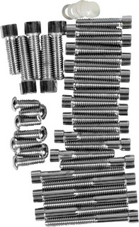 Drag Specialties Chrome Socket-Head Primary/Cam Cover Bolt Kit Smooth i gruppen Reservdelar & Tillbehr / Skruv- / monteringskit / Skruvkit Motor / Skruvkit Botten hos Blixt&Dunder AB (DS190819S)