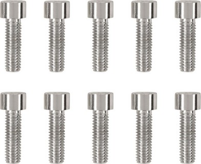 Drag Specialties Chrome Socket-Head Primary Cover Bolt Kit Smooth Smth i gruppen Reservdelar & Tillbehr / Skruv- / monteringskit / Skruvkit Trans hos Blixt&Dunder AB (DS190821S)
