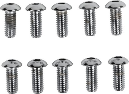 Drag Specialties Button-Head Bolt 5/16-18X0.75 Chrome 5/16-18 X 3/4 Bu i gruppen Verktyg & Skruv / Skruv, muttrar & brickor / Kromat / Kromad Kullrig Insex hos Blixt&Dunder AB (DS190837)