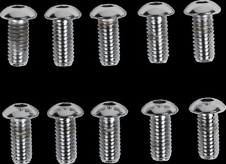Drag Specialties Button-Head Bolt 5/16-18X0.75 Chrome 5/16-18 X 3/4 Bu i gruppen Verktyg & Skruv / Skruv, muttrar & brickor / Kromat / Kromad Kullrig Insex hos Blixt&Dunder AB (DS190837)