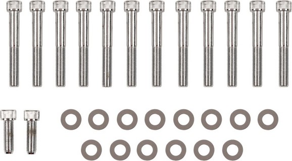 Drag Specialties Allen-Head Rocker Box Bolt Kit Chrome Alen Head R-Box i gruppen Reservdelar & Tillbehr / Skruv- / monteringskit / Skruvkit Motor / Skruvkit Topp hos Blixt&Dunder AB (DS190994)