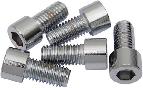 Drag Specialties Socket-Head Bolt 1/2-13X1 Smooth Chrome 1/2X13X1 Sock i gruppen Verktyg & Skruv / Skruv, muttrar & brickor / Kromat / Kromad Standard insex / Kromad standard insex 1/2