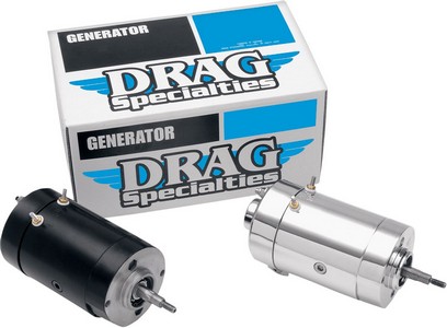 Drag Specialties Replacement Generator 10A Black 12V Generator 65-81Hd i gruppen Reservdelar & Tillbehr / Eldelar / Laddning / Generator hos Blixt&Dunder AB (DS195101)