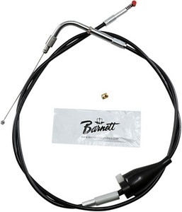 Barnett Idle/Cruise Control Cable Traditional Black Oversize +6