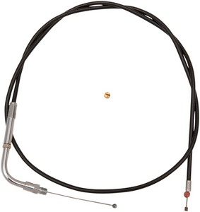 Barnett Throttle Cable Traditional Black Oversize +6