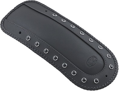 Mustang Fender Bib Vinyl Vintage Black Studs Fndr Bib Rdking W/Blk Std i gruppen Reservdelar & Tillbehr / Ram och chassidelar / Skrmar / Skrmtillbehr hos Blixt&Dunder AB (DS265503)