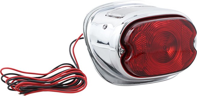 Drag Specialties Taillight Oem Chrome 55-72 Chr T-Light Assy 55-72 Hd i gruppen Reservdelar & Tillbehr / Lampor & Tillbehr / Baklampor & Tillbehr / Baklampor hos Blixt&Dunder AB (DS272023)