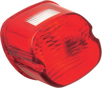 Drag Specialties Taillight Laydown Red Lens W/ Top Taglight Hd 84-98 L i gruppen Reservdelar & Tillbehr / Lampor & Tillbehr / Baklampor & Tillbehr / Lampglas Baklampa hos Blixt&Dunder AB (DS272036)