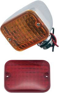 Drag Specialties Rectangular Marker Light Dual-Filament Light Marker D i gruppen Reservdelar & Tillbehr / Lampor & Tillbehr / vrig belysning hos Blixt&Dunder AB (DS280169)