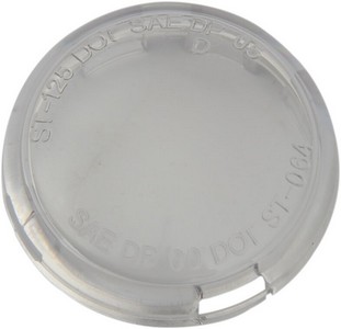 Drag Specialties Replacement Lens Deuce-Style Clear Turn Signal Lens C i gruppen Reservdelar & Tillbehr / Lampor & Tillbehr / Blinkers / Blinkersglas hos Blixt&Dunder AB (DS280519)