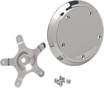 Drag Specialties Air Cleaner Insert 5-Hole Domed Chrome Domed Air Clea i gruppen Reservdelar & Tillbehr / Vxellda & transmission / Transkpa / Derby-lock hos Blixt&Dunder AB (DS288929)