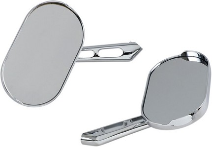 Kuryakyn Large Magnum Mirrors With Flat Glass Magnum Mirror Large i gruppen Reservdelar & Tillbehr / Styren & Tillbehr / Backspeglar & Tillbehr / Backspeglar hos Blixt&Dunder AB (DS303453)
