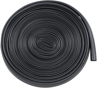 Drag Specialties Shrink Tube Black 0.750